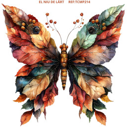 Transfer Mariposa Outono DTF