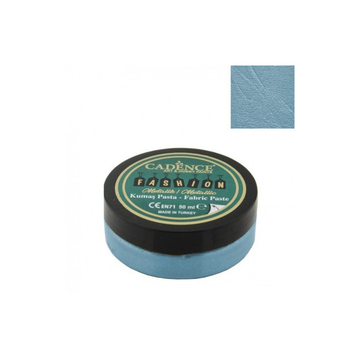 Pasta Textil FASHION METALLIC - Aqua