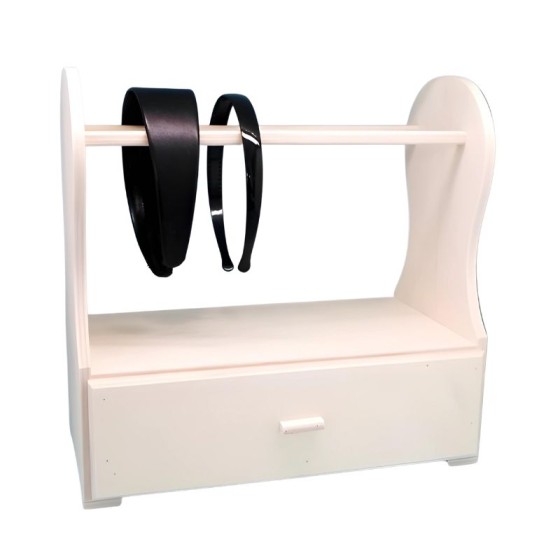 Porta diadema con cajones