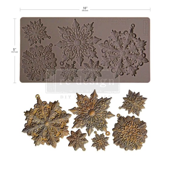 Moldes decorativos Timeless Ties de 5 x 8 pulgadas