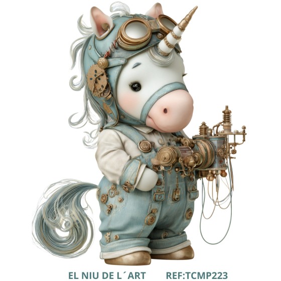 Transfer Color EL NIU DE L´ART P223