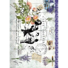 Papel De Arroz 285 CARTE POSTALE