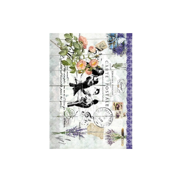 Papel De Arroz 285 CARTE POSTALE