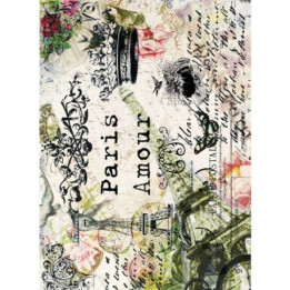 Papel De Arroz 158 PARIS AMOUR