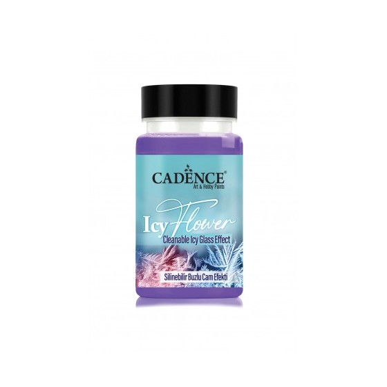 Icy Flower Glass Effect Purple 90 ml