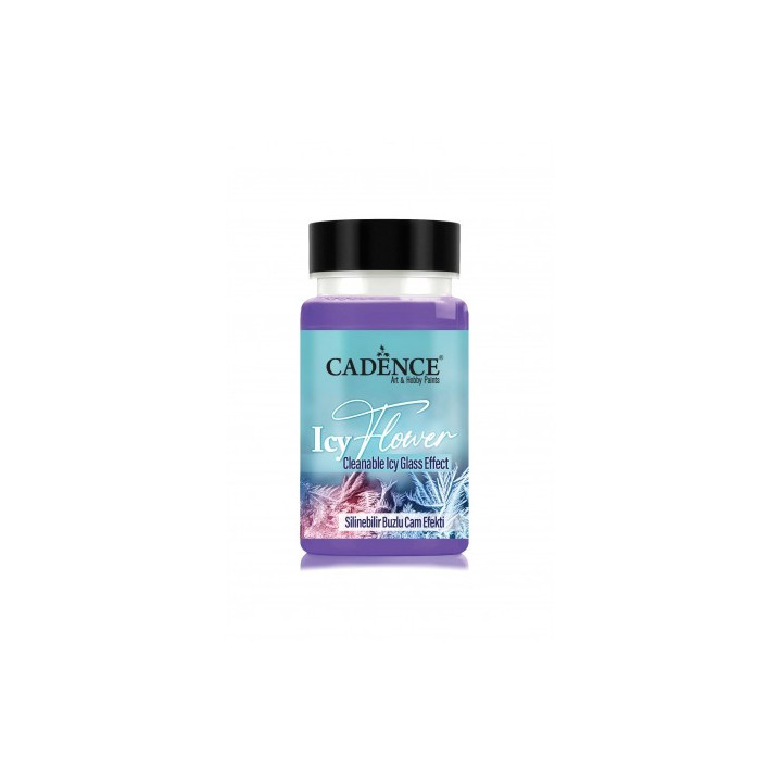 Icy Flower Glass Effect Purple 90 ml