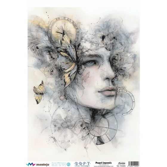 Papel de Arroz Soft A3 30x41cm