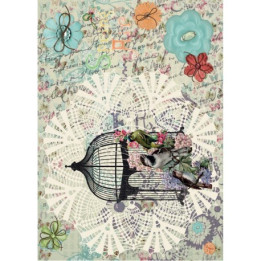 Papel De Arroz 135 JAULA SCRAP