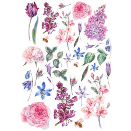 Papel De Arroz 632 FLORES SUELTAS