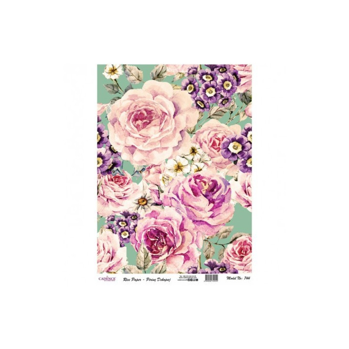 De Arroz COLLAGE FLORES