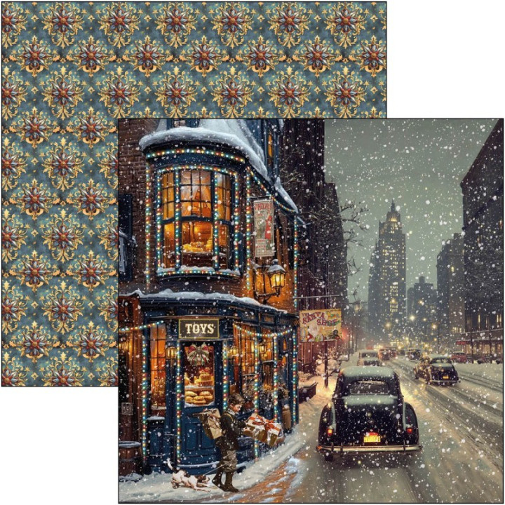 Toy Shop Paper Pad 12"x12" 12/Pkg***