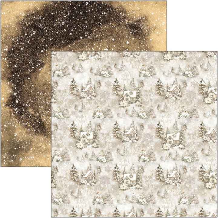 Winter season Pad 8"x8" 12/Pkg***