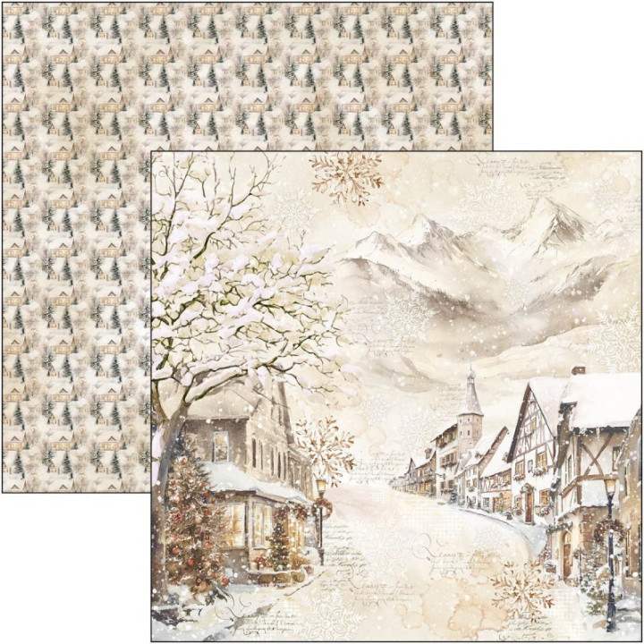 Winter season Pad 8"x8" 12/Pkg***