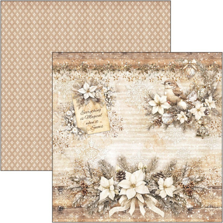 Winter season Pad 8"x8" 12/Pkg***