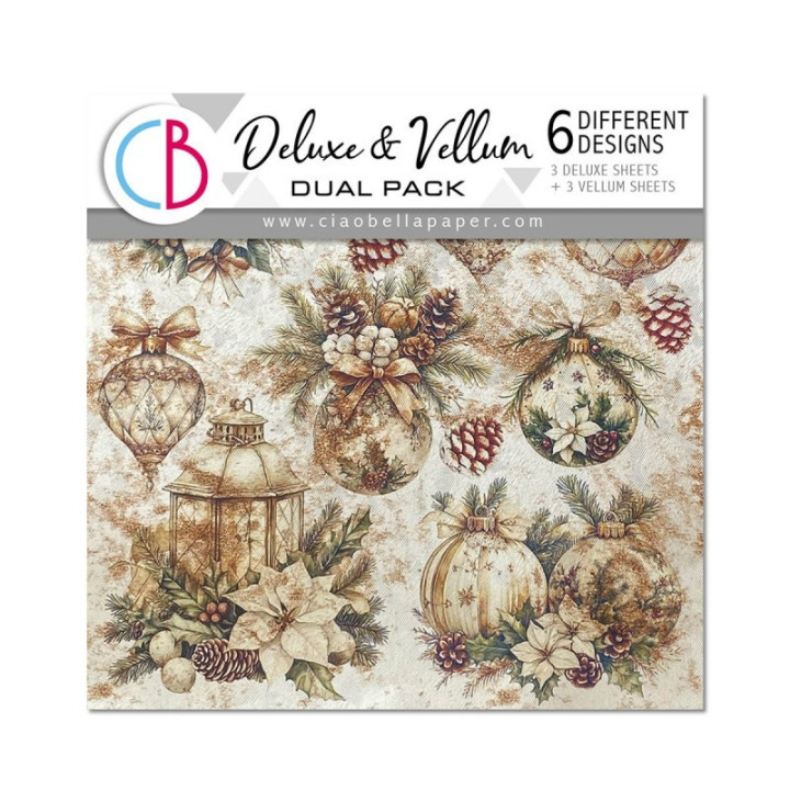 copy of Vellum Reing of grace Paper Patterns A4 6/Pkg