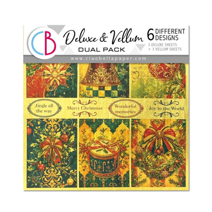 copy of Vellum Reing of grace Paper Patterns A4 6/Pkg