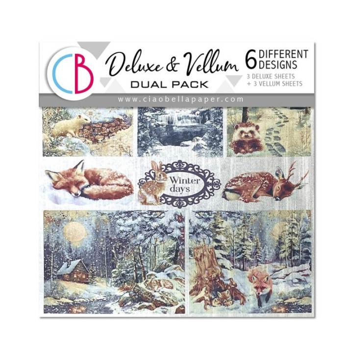 copy of Vellum Reing of grace Paper Patterns A4 6/Pkg