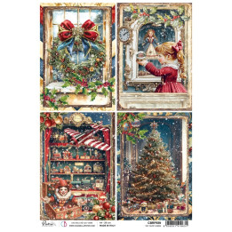 Rice Paper A4 Toy Shop Cards