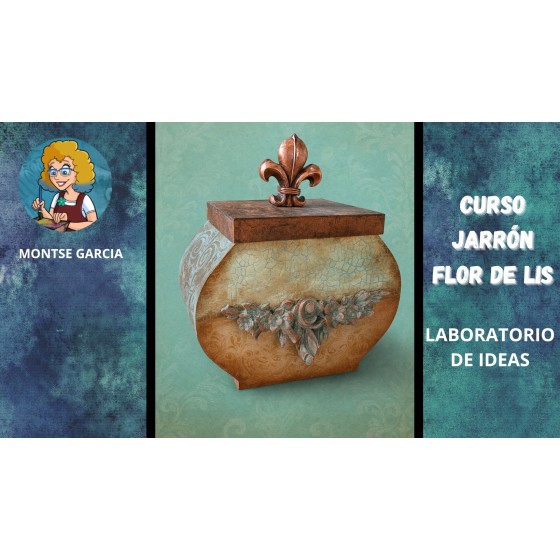 CURSO JARRÓN FLOR DE LIS