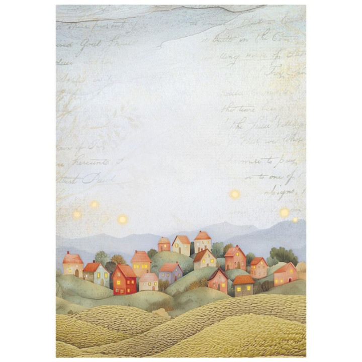 Papel arroz 4442 A4 Mannequin - Stamperia