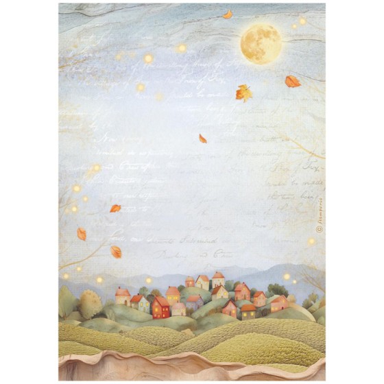 copy of Papel de Arroz Hongos Stamperia A-4.*
