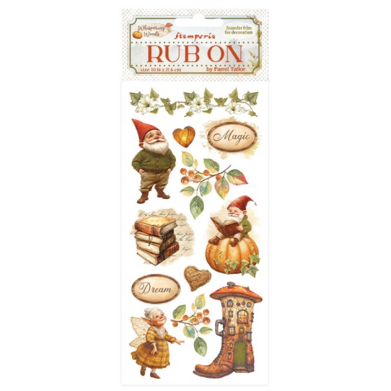 Rub-on Stamperia 10.16x21.6...