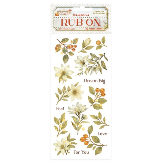 Rub-on Stamperia 10.16x21.6...