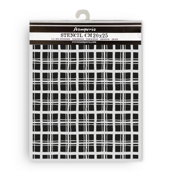 Stencil Stamperia 20x25...