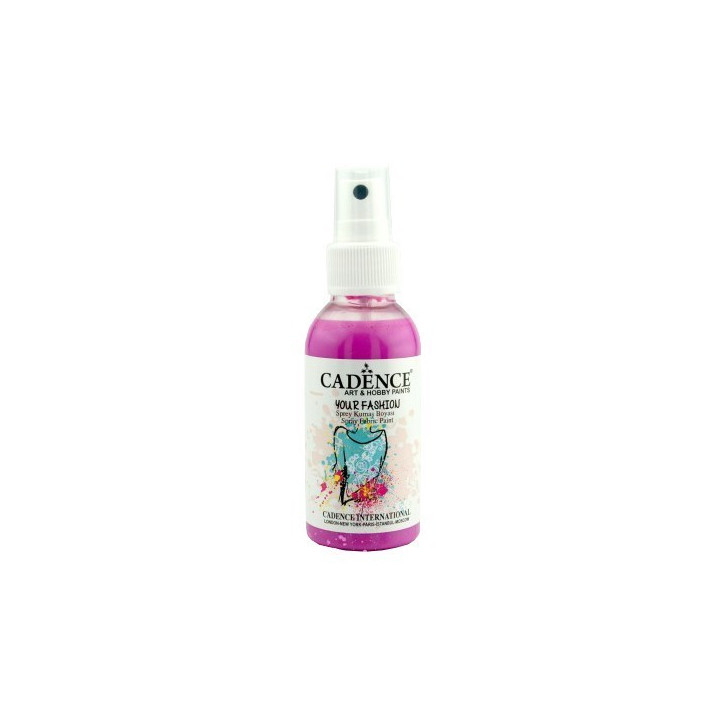 Pintura textil en spray rosa
