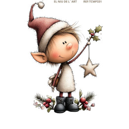 Transfer Duende de Nadal DTF