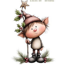 Transfer Bruixot de Nadal DTF