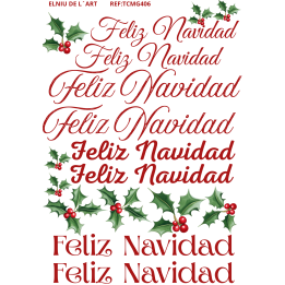 Transfer DTF Feliz Natal
