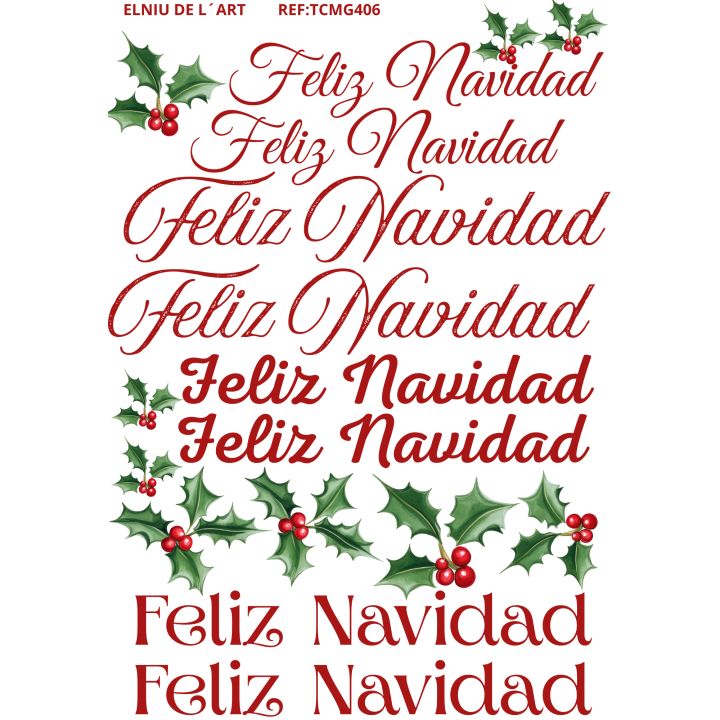 Transfer DTF Feliz Natal