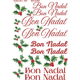 Transfer DTF Boas Festas G407