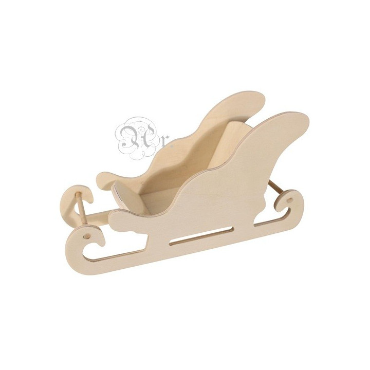Trineo Noel 17.5*7.5*9 Cm.