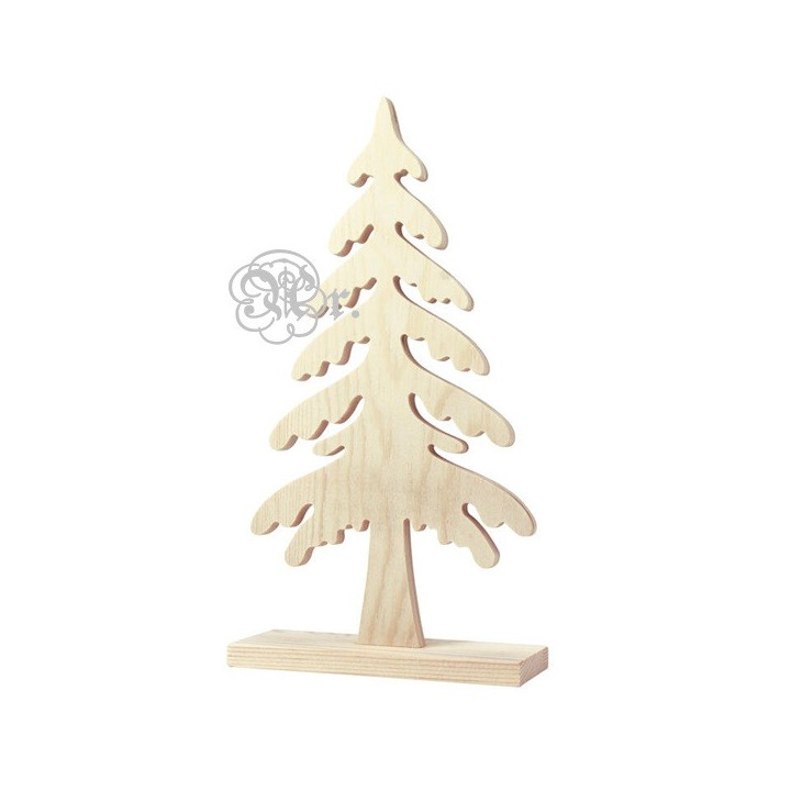 Abeto Navidad Peana 25*13*5 Cm.