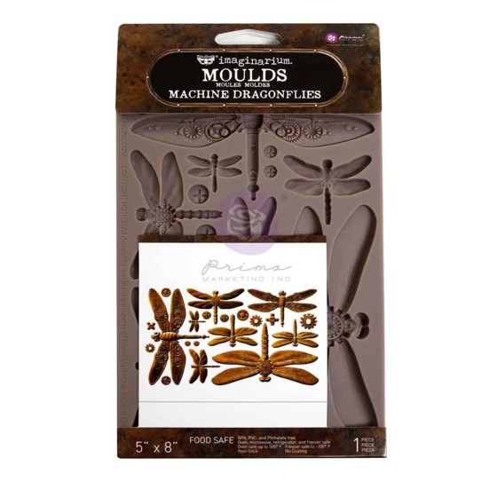 Machine Dragonflies 5x8 Inch Decor Moulds (951412)