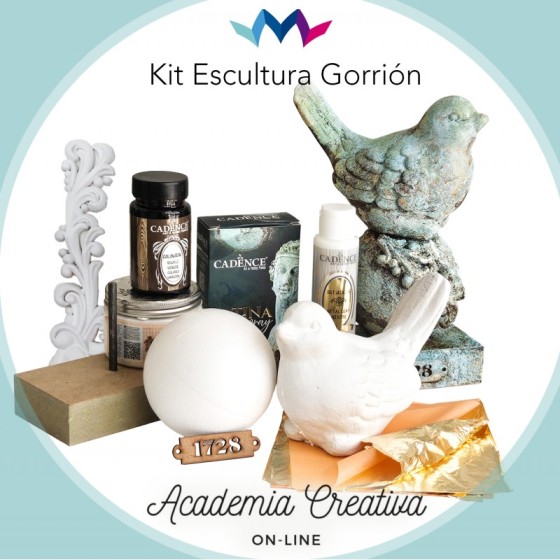 Kit Escultura Gorrión...