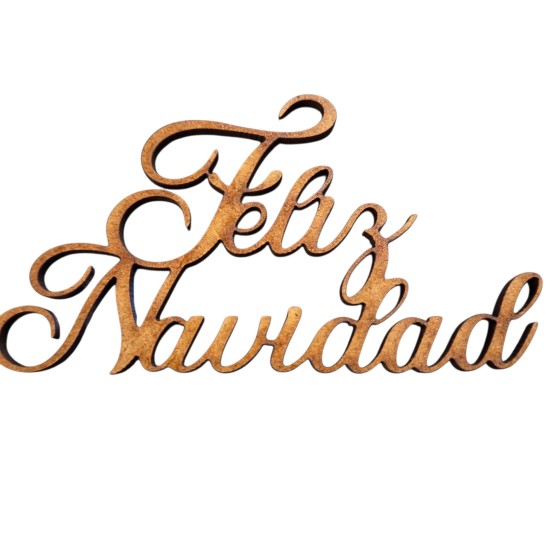 LETRERO FELIZ NAVIDAD