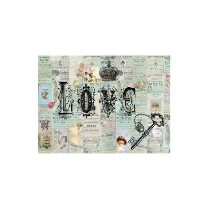 Papel de arroz love