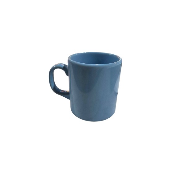 TAZA AZUL RECTA 330CC