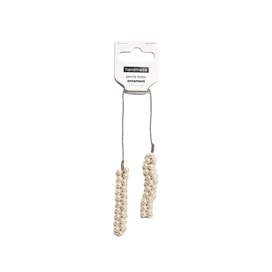 PEARLA DOBLE ornament 6cm/2cm