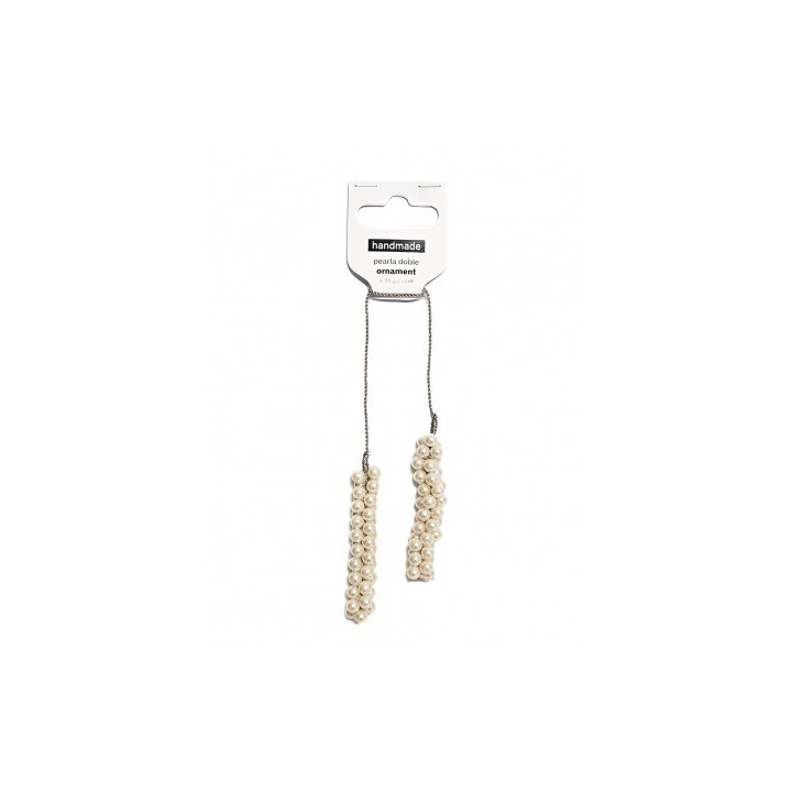 PEARLA DOBLE ornament 6cm/2cm