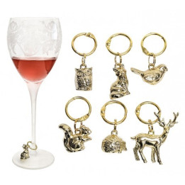 CHARM ANIMAL set 6p