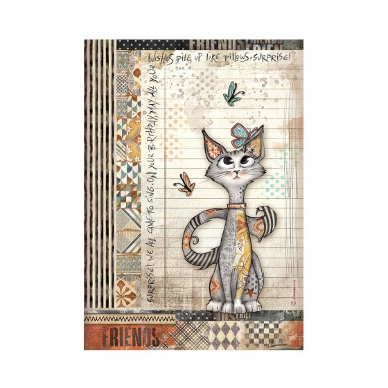 copy of Papel de Arroz Hongos Stamperia A-4.*