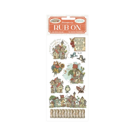 Rub-on Stamperia 10.16x21.6...