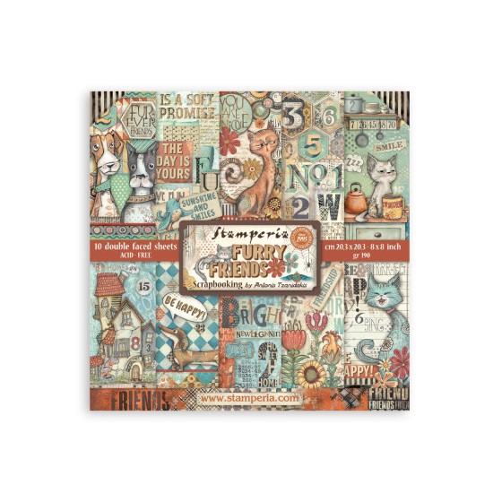 copy of Stack papeles Stamperia 30x30 CEREMONY