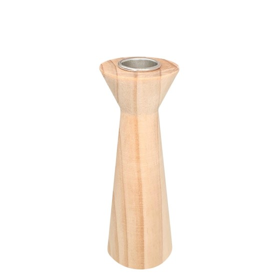 Portavelas de Madera