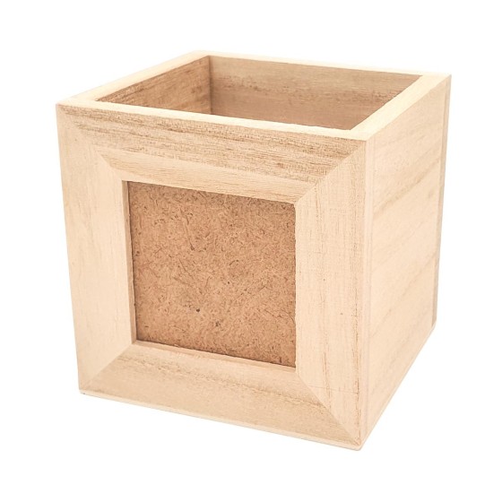 Portalapices de madera con...
