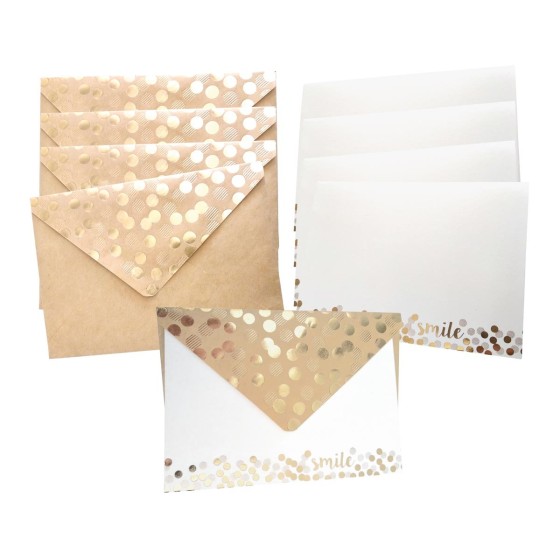 Tarjetas de Confeti + sobres